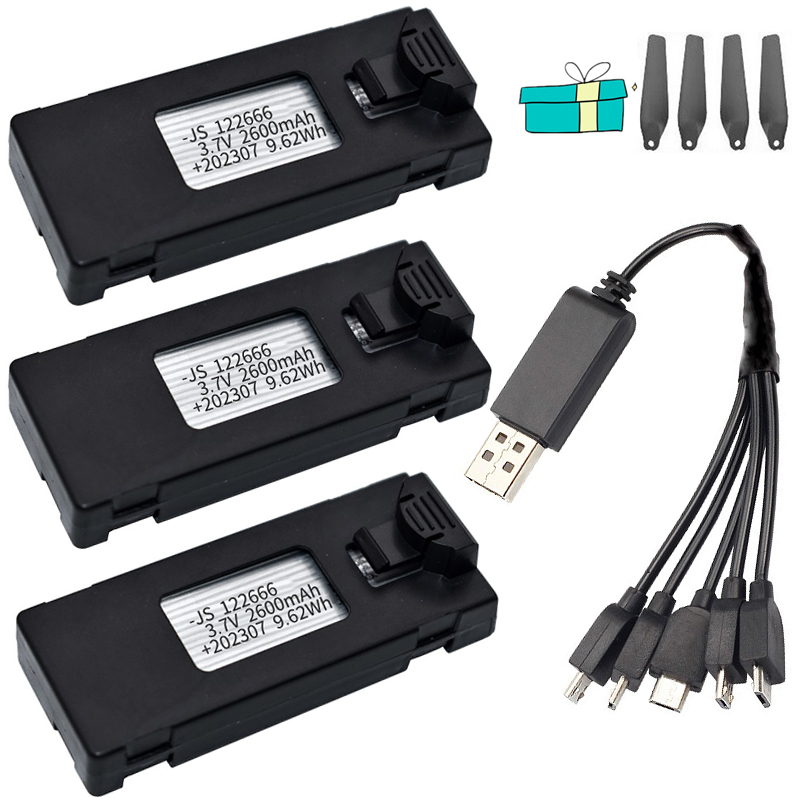 Eachine Drone E58 - 3.7 V 2600 Mah drone pili