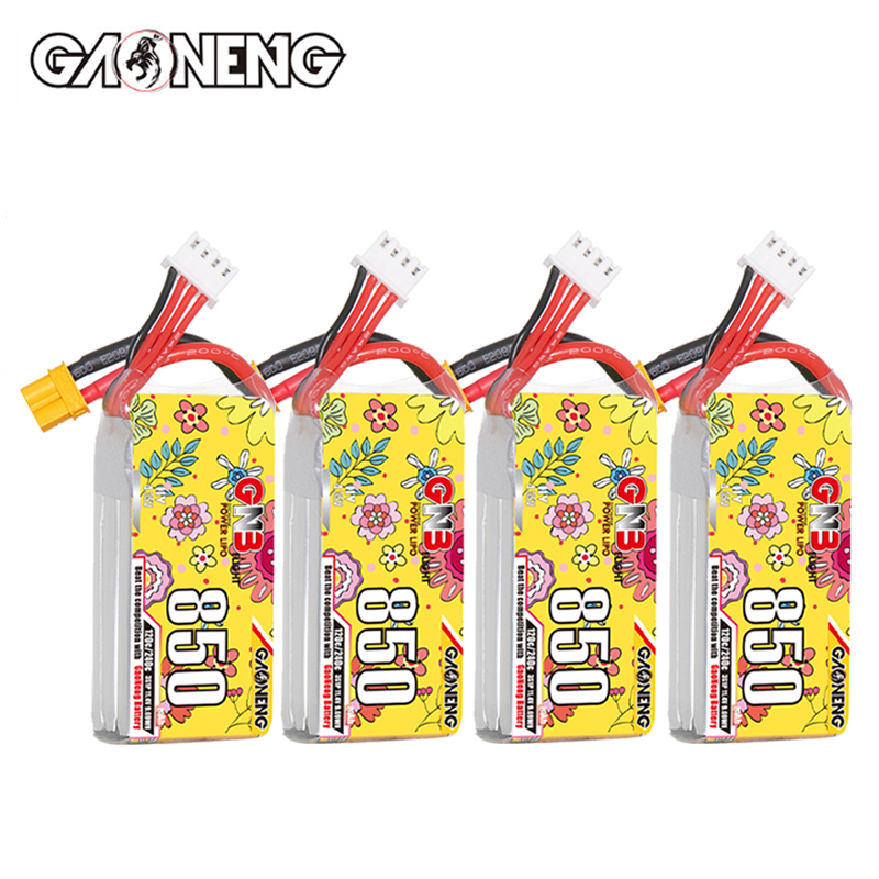 Drone Power Bank - Yükseltildi GNB 4S 15.2V 850mAh Lipo