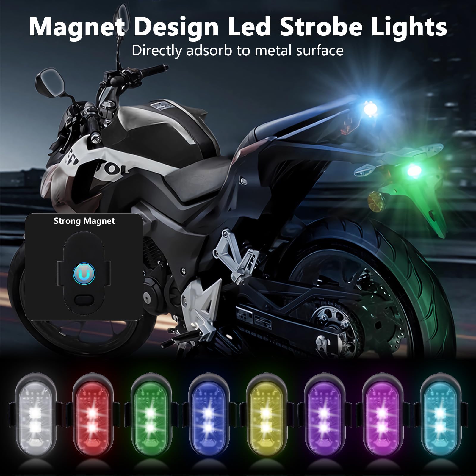 4 Adet Uzaktan Kumandalı 8 Ren - Drone Strobe Light incelemesi ve fiyatı