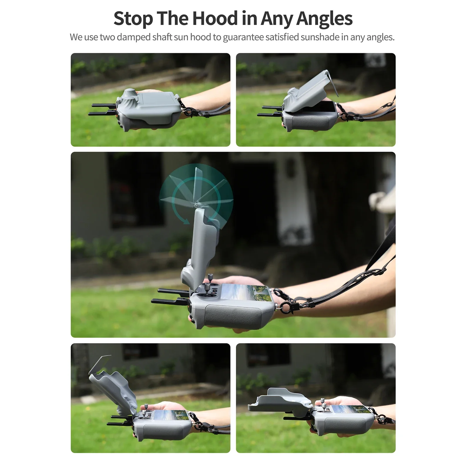 Ekran koruyucu Hood için DJI R - Drone Sun Shade incelemesi ve fiyatı