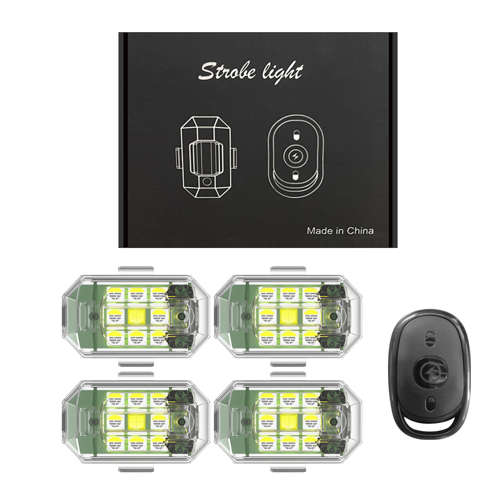 1/2/4 adet kablosuz LED Drone  - Drone Strobe Light incelemesi ve fiyatı